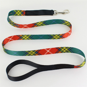 Dog Lead/Leash, Tartan Dog Lead, Buchanan Tartan